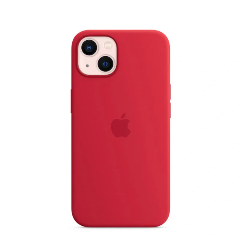 Silicone Case iPhone 12, 12 PRO Red - MagSafe