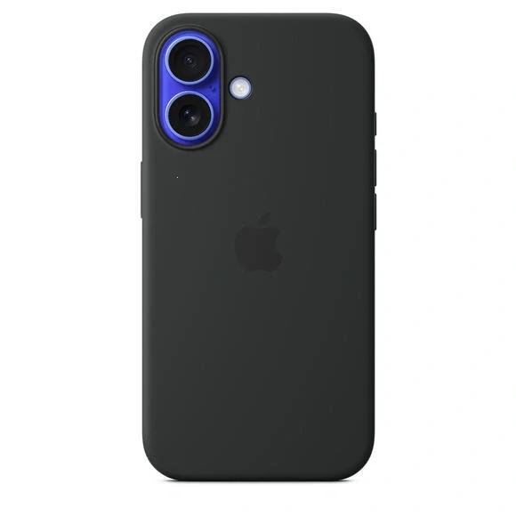Silicone Case iPhone 16 Black