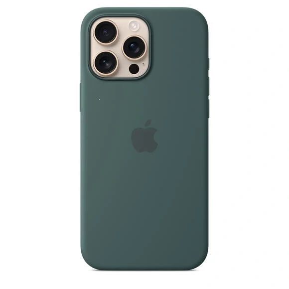 Silicone Case iPhone 16 PRO MAX Lake Green