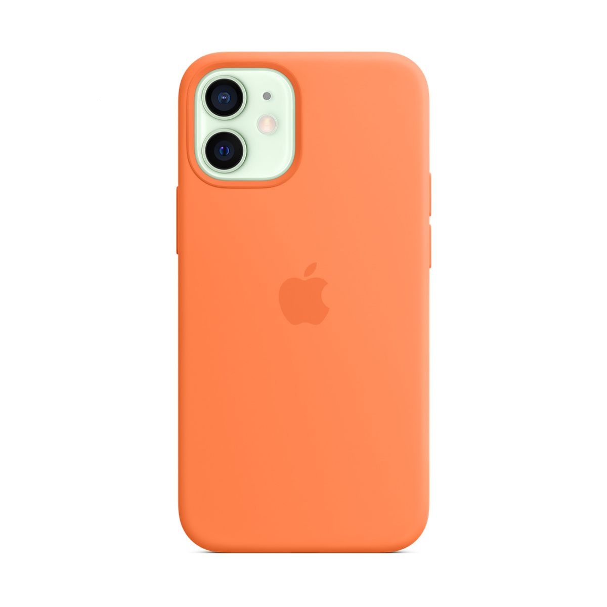 Silicone Case iPhone 12 mini Kumquat - MagSafe