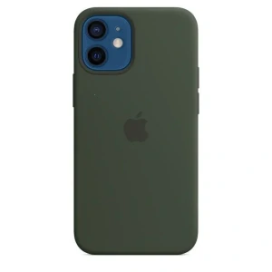 Silicone Case iPhone 12 mini Cyprus Green - MagSafe