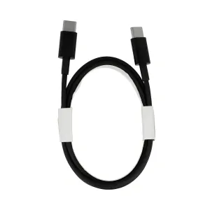 Datový kabel USB Typ C na USB Typ C barva černá - 2 metry