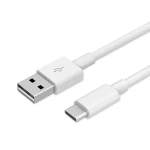 Datový kabel USB Typ C, barva bílá, - 3 metry
