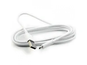 Datový kabel Micro USB, barva bílá - 2 metry