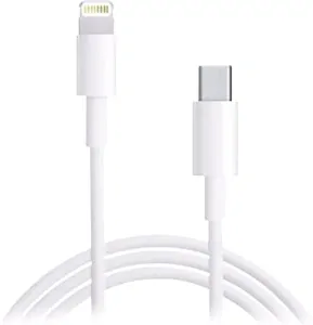 Datový kabel USB TYP C / Lightning, barva bílá