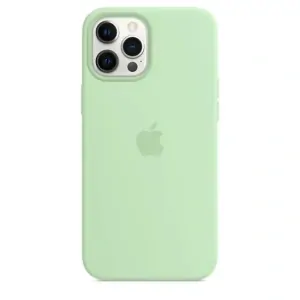 SILICONE CASE IPHONE 12, 12 Pro Pistachio - MagSafe