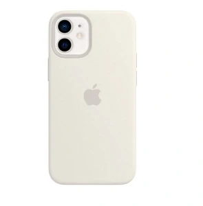 Silicone Case iPhone 12 PRO MAX White - MagSafe
