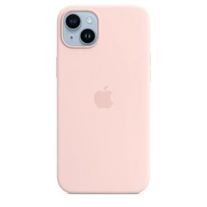 Silicone Case iPhone 14 Chalk Pink - MagSafe