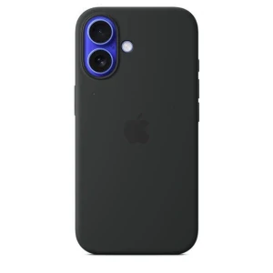 Silicone Case iPhone 16 Black