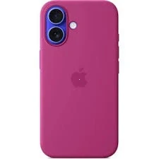 Silicone Case iPhone 16 PLUS Fuchsia