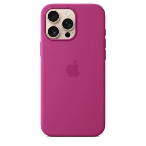 Silicone Case iPhone 16 PRO MAX Fuchsia