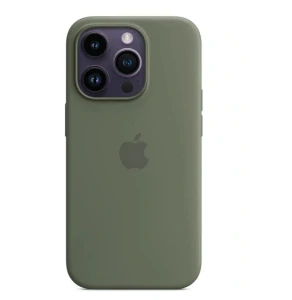 Silicone Case iPhone 14 PRO Olive - MagSafe
