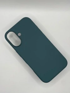 Silikonový kryt pro iPhone 16 s MagSafe - zelený