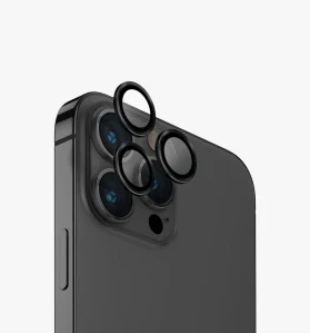 Ochranné sklo fotoparátu s aplikátorem iPhone 14 PRO, 14 PRO MAX  black