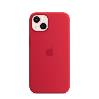 Silicone Case iPhone 13 Red - MagSafe